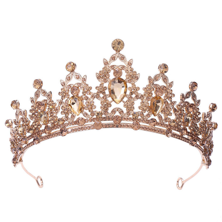 Tiara Justina - Goud/Champagne