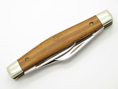 1989 Case XX 7344 Stockman Folding Pocket Knife Curly Maple Handle