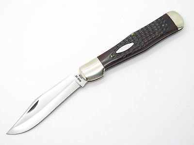 Vtg 1973 Case XX 61050 Coke Bottle Folding Hunter Knife Jigged