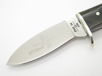 Vtg 1980 Case XX P51 Li'l Devil Fixed Blade Hunting Knife 10 Dot