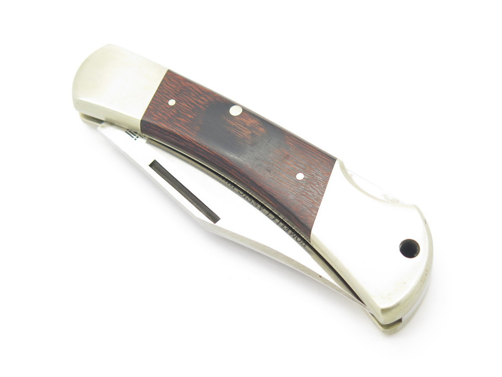 Vtg Homeij Rostfrei German 440C Stainless Folding Hunter Lockback