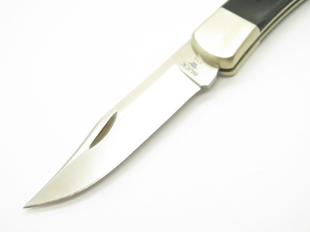 Buck 110 BKSNS1 Anvil S30V Nickel Silver Black G10 Folding Hunter