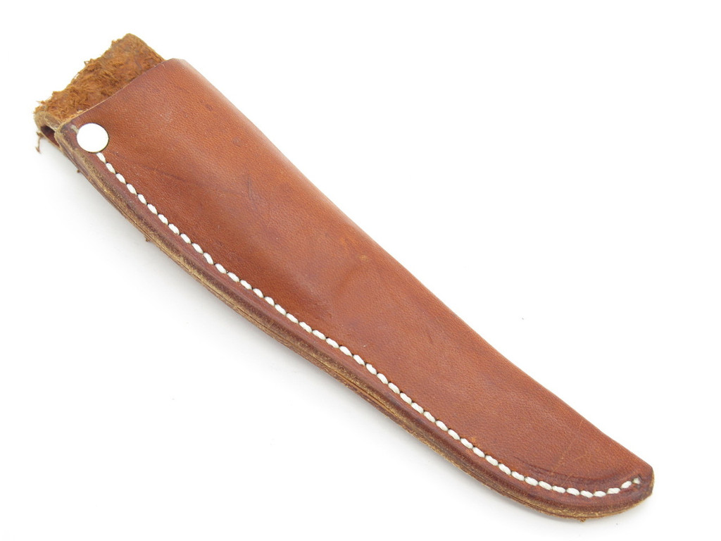 Custom 3.5" Blade Small Leather Fixed Blade Hunting Knife Sheath