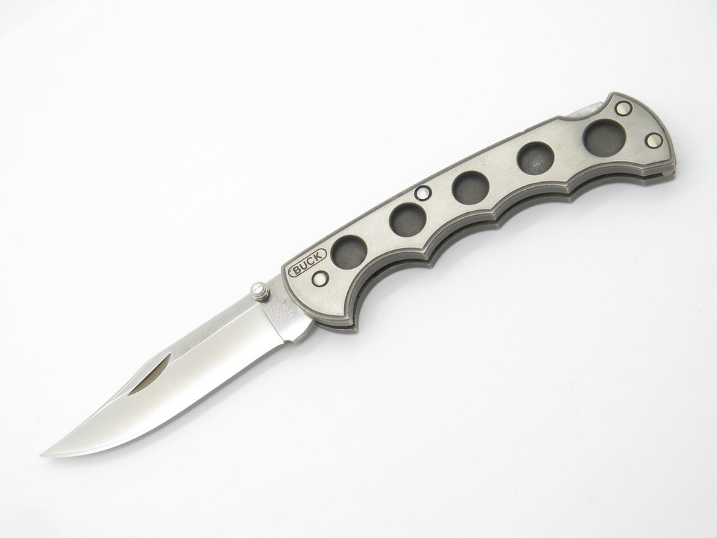Buck 560 Titanium 110 S30V Blade One Hand Folding Hunter Lockback Knife