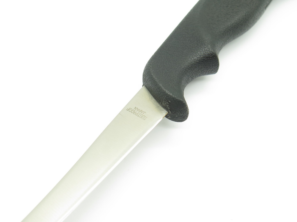 Couteau Filet De Sole Vintage G-96 CUDA Avec Fourreau – Fabriqué Au Japon, Manche Noir