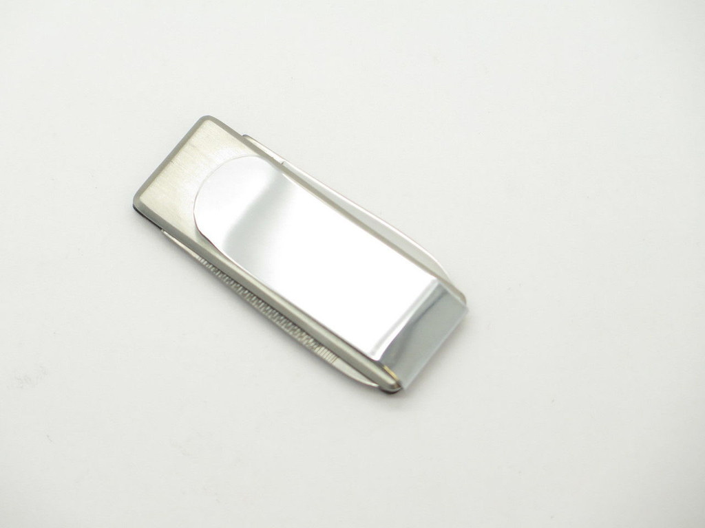 Nos Parker Frost Seki Japan Stainless Money Clip Folding Pocket Knife