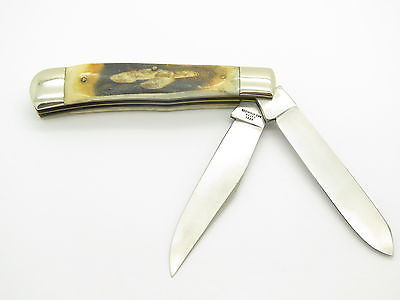 Parker Frost Rugged 125-20 Seki Japan Stag Trapper Folding Pocket