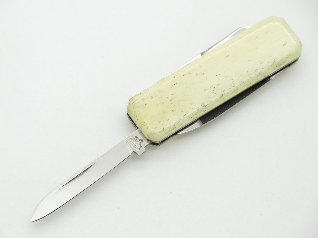 Vtg Parker Honest Abe Seki Japan Small Lobster Bone Folding Pocket