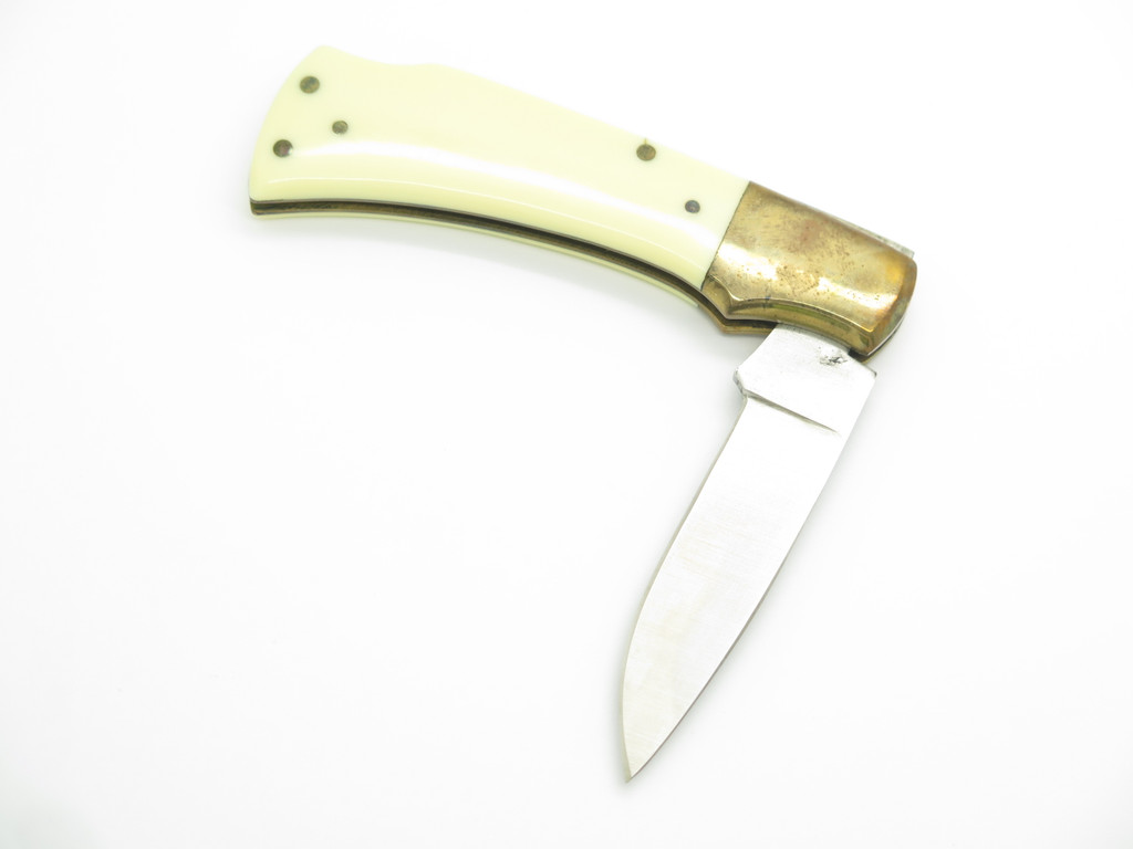 Vtg 1976-78 Parker Frost Imai Seki Japan Mustang Lockback Folding