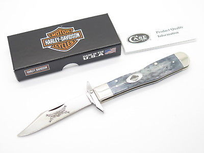 Case XX 6111 1/2 Harley Davidson Cheetah Swing Guard Folding Knife