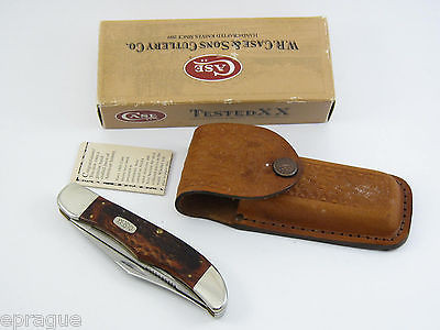 1999 Case XX 6265 Stainless Wood Handle Folding Hunter Knife