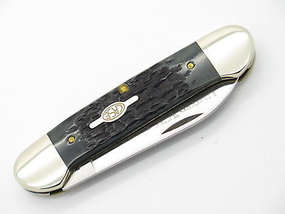1998 Case XX 62131 Limited Dark Black Bone Canoe Folding Pocket
