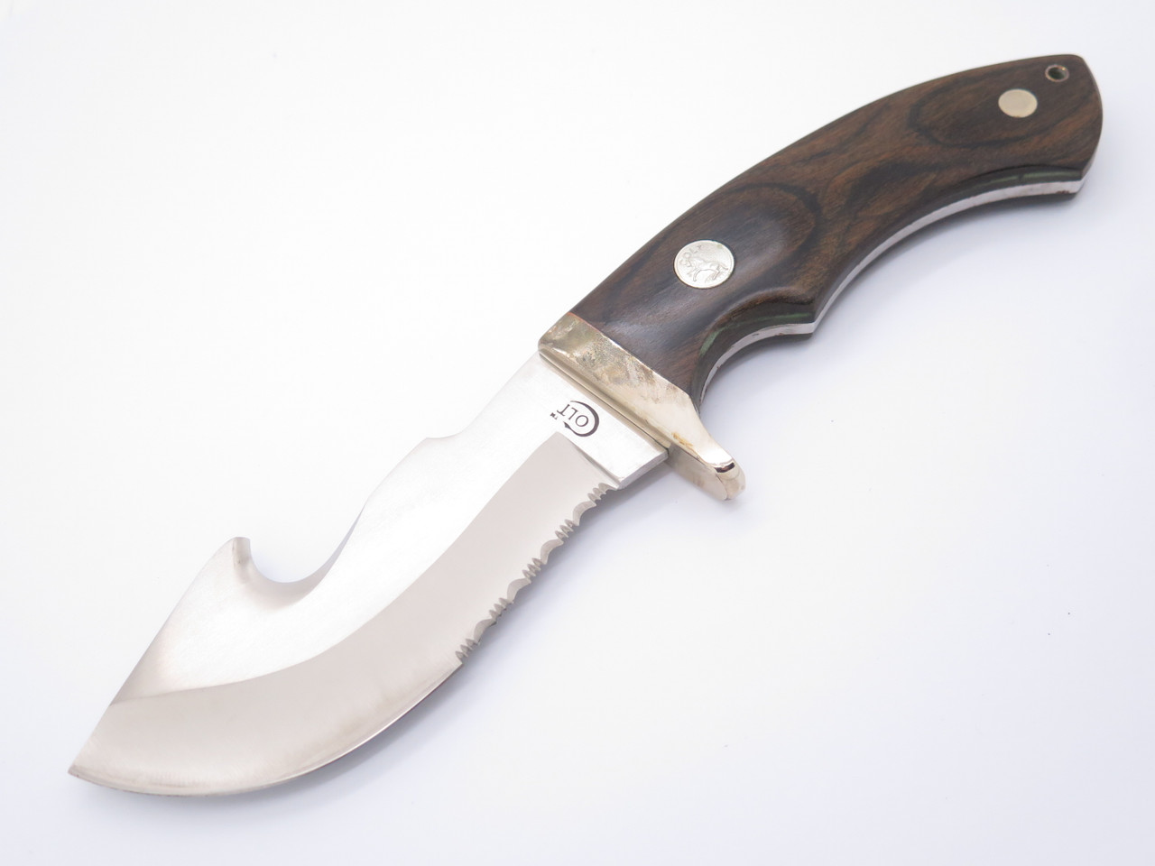 Vtg Colt CT7-B Serengeti Seki Japan Guthook Skinner Fixed Blade Vtg Colt CT7-B Serengeti Seki Japan Guthook Skinner Fixed Blade