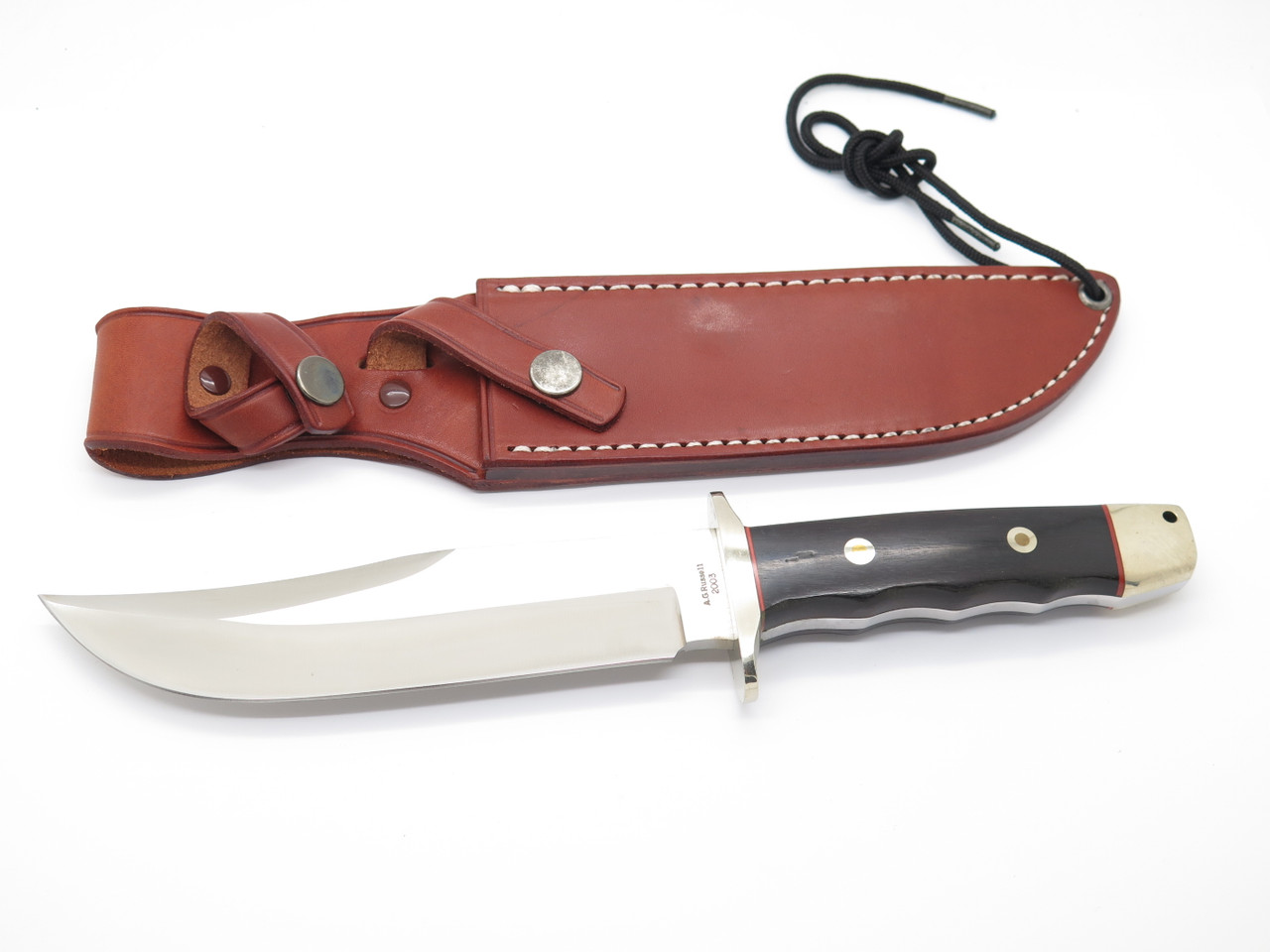 Vtg A.G. Russell 2003 Tak Fukuta Seki Japan Wood Bowie AUS8 Fixed