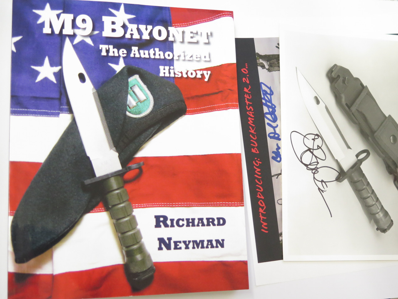 Proto Softcover Buck 188 Knife Phrobis M9 Bayonet History Book by