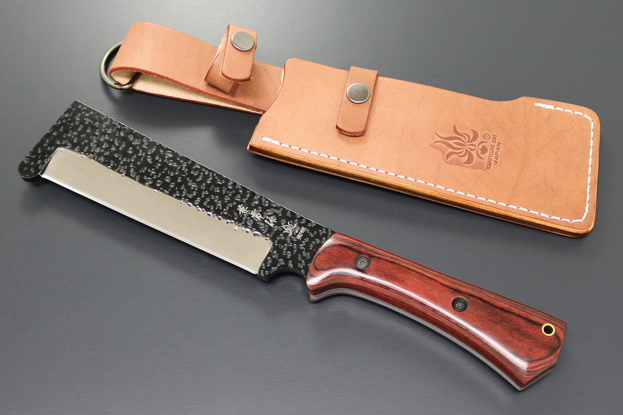ESP 助六　cherry ken Kanetsune Seki Japan KB-165 Reazen-Tou 150mm Camp Machete Field