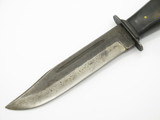 Vintage Ka-Bar 1209 USA Vietnam Era Fixed Blade Fighting Knife and Sheath