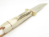 Vintage Rigid RG46 Tak Fukuta Seki Japan Stag Fixed Bowie Hunting Knife (Lot 4)