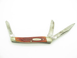 Vintage Robeson Shuredge 633 728 Small Red Bone Folding Pocket Knife (Chip)