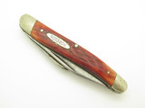 Vintage Robeson Shuredge 633 728 Small Red Bone Folding Pocket Knife (Chip)