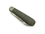 Antique 1800s C. Lawton Cutlery Co. Chicago 3.37" Wood Folding Pocket Jack Knife