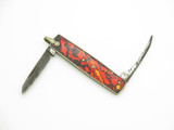 Vintage Gentleman Lobster Carbon Steel Black and Red Folding Pocket Knife