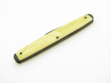 Vintage Syracuse Knife Company USA 3.18" Cream Handle Folding Pocket Knife
