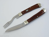 1999 Case XX 7254 Pearl Premiers Limited 1/100 Rosewood Hobo Trapper Knife Tin