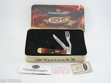 1999 Case XX 6254 Pearl Premiers Limited 1 Of 100 Bone Hobo Trapper Knife Tin