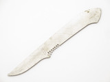 Vintage 1980s Tak Fukuta Seki Japan 5.5" Caper Fixed Blade Knife Making Blank