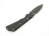 2011 Buck 889 SBMF Strider Black 420HC Blade Tactical Folding Pocket Knife
