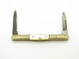 Antique Argyle Cutlery Co. Germany Carbon Steel 2 Blade MOP Folding Pocket Knife