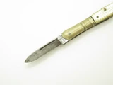 Antique Argyle Cutlery Co. Germany Carbon Steel 2 Blade MOP Folding Pocket Knife
