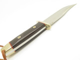 Vintage AG Russell Tak Fukuta Seki Japan Wood Fixed Bowie Hunting Knife (Lot 14)