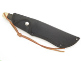 Vintage AG Russell Tak Fukuta Seki Japan Wood Fixed Bowie Hunting Knife (Lot 14)