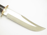 Vintage AG Russell 2002 Tak Fukuta Seki Japan Wood Fixed Bowie Hunting Knife