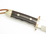 Vintage AG Russell 2002 Tak Fukuta Seki Japan Wood Fixed Bowie Hunting Knife