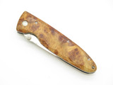 Mcusta Seki Japan MC-0016 Basic Burlwood & VG-10 Linerlock Folding Pocket Knife