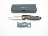 Mcusta MC-17V Seki Japan Classic Wave Black Wood VG-10 Folding Pocket Knife