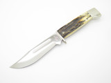 Vintage 1999 Case XX USA 547-5 Fixed 5" Blade Stag Hunting Knife with Sheath
