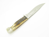 Vintage 1999 Case XX USA 547-5 Fixed 5" Blade Stag Hunting Knife with Sheath