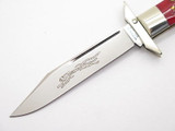 Case Classic XX 61011 1/2 Red Bone Cheetah Arrow Shield Swing Guard Folding Knife