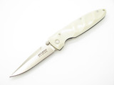 Mcusta Seki Japan MC-25D Basic White Corian VG-10 Damascus Folding Pocket Knife
