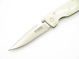 Mcusta Seki Japan MC-25D Basic White Corian VG-10 Damascus Folding Pocket Knife