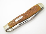 Case Classic XX 61011 1/2 Cheetah Bomb Shield Swing Guard Bone Folding Knife