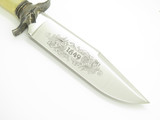 Franklin Mint USA "Hope Fortitude 1849" Stainless Steel Fixed Blade Bowie Knife