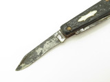 Vintage Remington USA Black Handle Carbon Steel Folding Pocket Jack Knife
