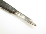 Vintage Remington USA Black Handle Carbon Steel Folding Pocket Jack Knife