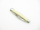 Vintage Republic of Ireland 2 Blade 2.68" Cream Handle Folding Pocket Knife