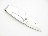 Mcusta Kamon MC-81 Seki Japan Aoi Crest AUS-8 Folding Money Clip Pocket Knife
